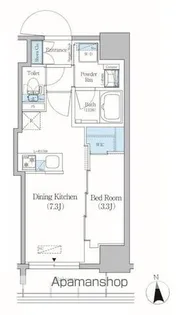 アーバネックス上野元浅草【8階】の間取り