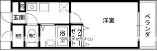 アクティ塚口【3階】の間取り