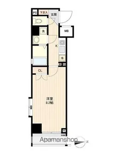 オーキッドレジデンス大泉学園【5階】の間取り