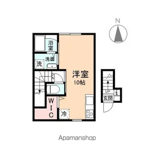 EDGEMOMENT婦中【2階】の間取り
