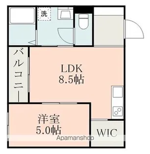 MAJOR大津Ⅲ【1階】の間取り