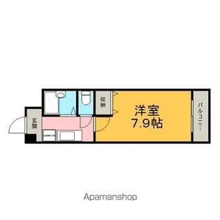 VILLA RUHE【302号室号室】の間取り