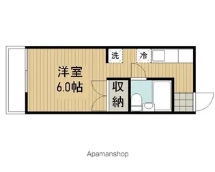 VILLA U【102号室】の間取り