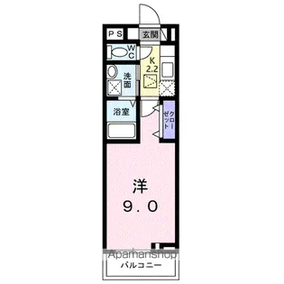 ラフレシール・ヴァン【1階】の間取り