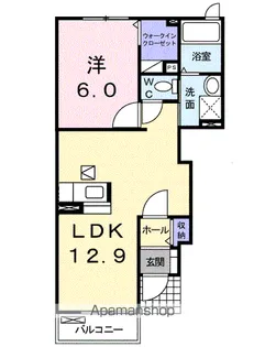 サニーヒルⅡ【1階】の間取り