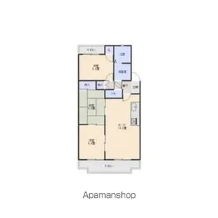 グランドメゾン菊坂【1階】の間取り