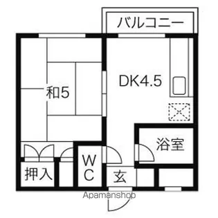 クラークハイツ【2階】の間取り