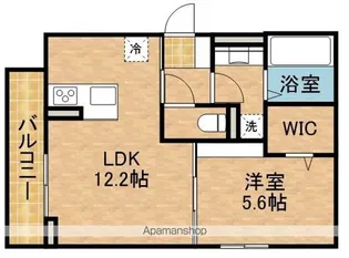 D−HILLS天王【2階】の間取り