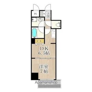 BGC難波タワー【4階】の間取り