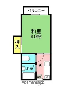 プラ・ディオ東香里【2階】の間取り