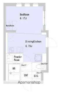 東京都杉並区高円寺北3丁目【マンション】の間取り