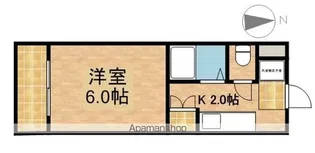 オスカーマンション【2階】の間取り