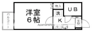 コーポ国井【102号室】の間取り