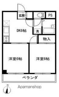 アウローラレジデンス【3階】の間取り