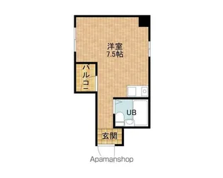 朝日プラザ浜松ステーションスクエア【9階】の間取り
