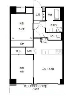 T’S GARDEN MIYAZAKIDAI【4階】の間取り