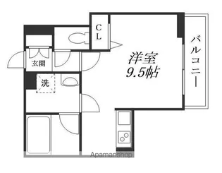 シャーメゾン SUBLIME【207号室】の間取り