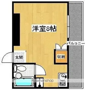片原町駅北マンション【7階】の間取り