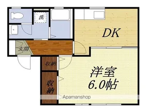 ライラックB【1階】の間取り