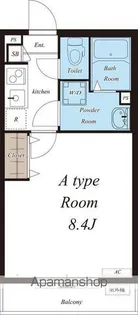 リブリ・TKレジデンス【1階】の間取り