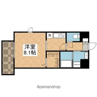 パルティール吹上アネックス【601号室】の間取り