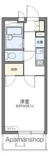 レオパレスヴィラ白金【401号室】の間取り