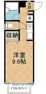 司ハイツ【1階】の間取り