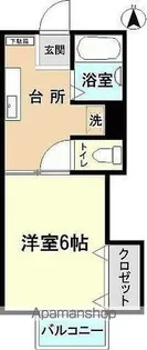 ビレッジいずみ【205号室】の間取り