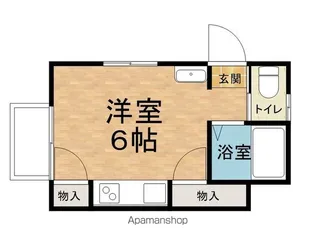 望月アパート【1階】の間取り
