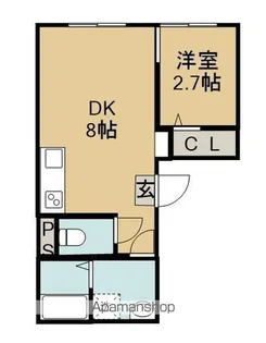 J.リヴェール佐古【3階】の間取り