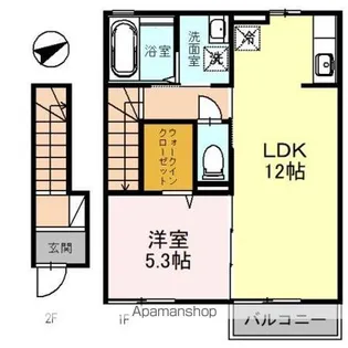 エルドラドK【2階】の間取り