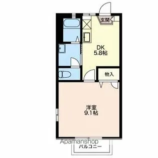 メゾン・ド・ルミエール【2階】の間取り