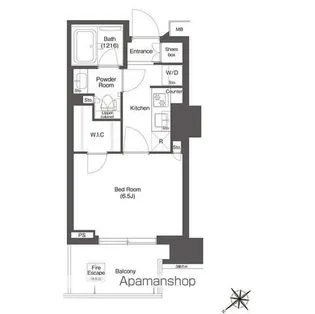 コンフォリア新中野【3階】の間取り