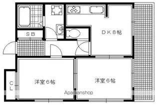大塚マンション【102号室】の間取り