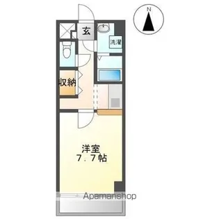 デロリアン【1階】の間取り