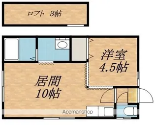 ノースシャインSⅠ【102号室】の間取り