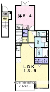 アルドーレ【2階】の間取り