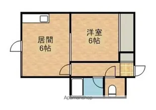 パレス前田【303号室】の間取り