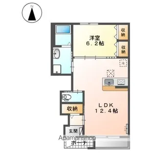 グレイス【1階】の間取り
