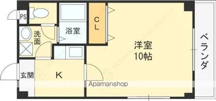 プルメリアコート【3階】の間取り