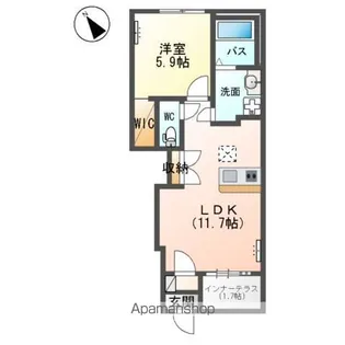COLLINE(コリーヌ)【1階】の間取り