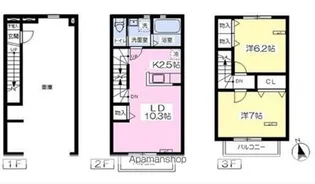 長岡ハイツ【2階】の間取り