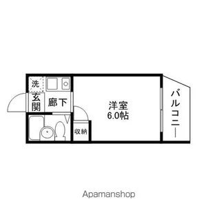 ソレイユヤマダ【203号室】の間取り