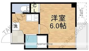 ロンモンターニュ小阪【3階】の間取り