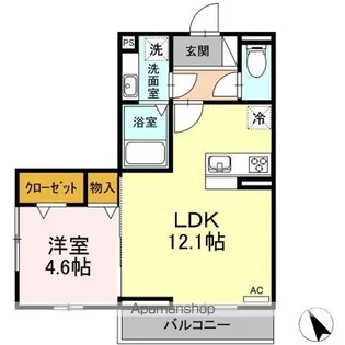 Branch千種【305号室】の間取り