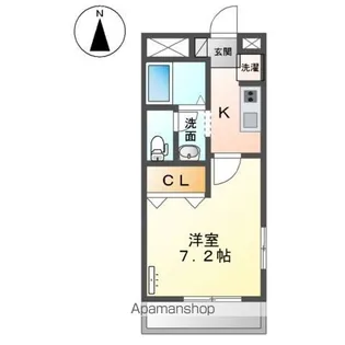 グランチェスタ【1階】の間取り