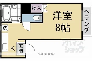 メゾンドリジェール【218号室】の間取り