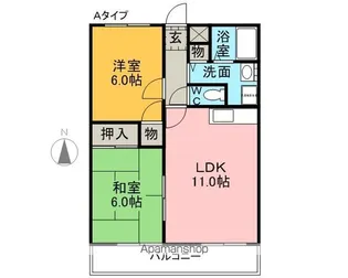 コアロードⅠ【2階】の間取り
