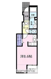 イリゼⅡ【1階】の間取り