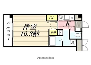 HF今池南レジデンスWEST【3階】の間取り